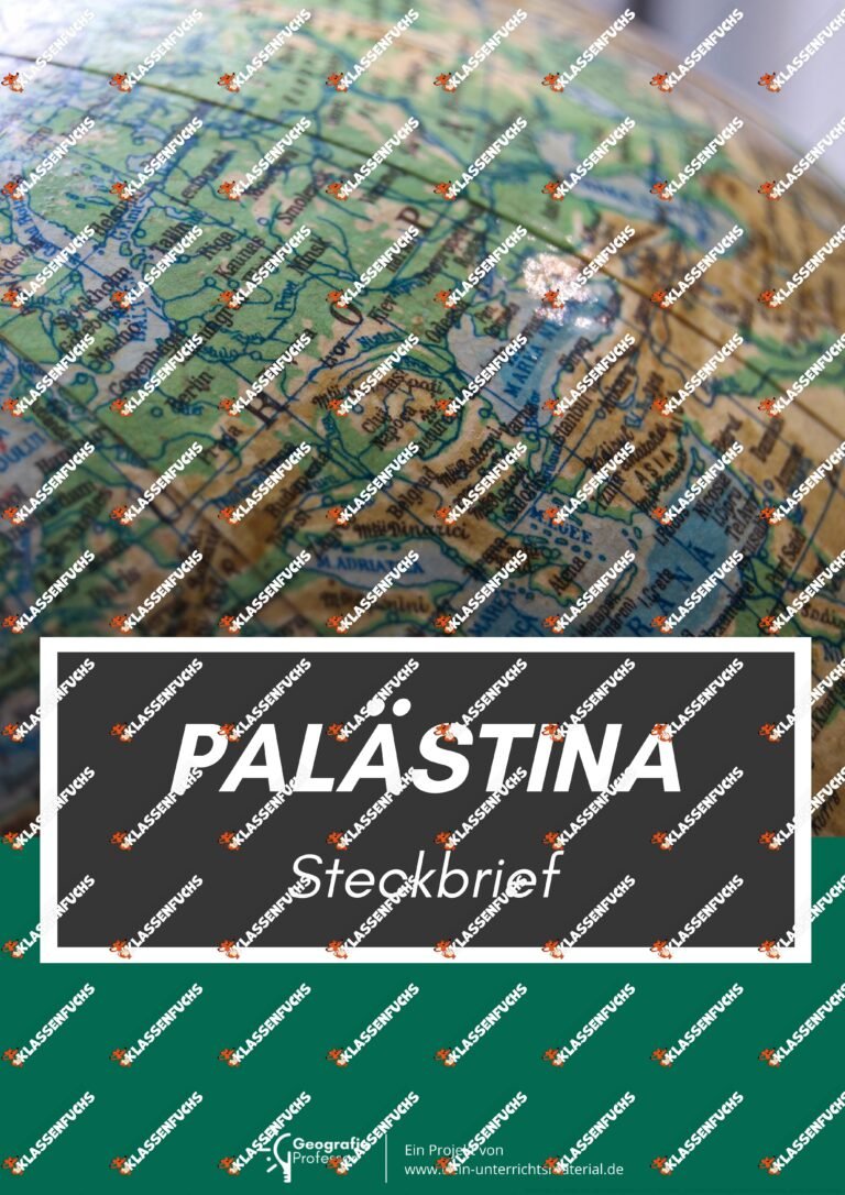 Palästina Steckbrief